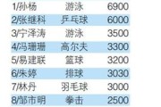 体育什么项目最赚钱