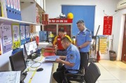 【县域新闻】陕西合阳县：街头巷尾见警灯 夏夜守护“烟火气”