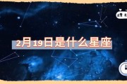 2月19日是谁的星座