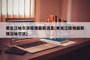 黑龙江哈尔滨疫情最新消息(黑龙江疫情最新情况哈尔滨)