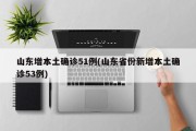 山东增本土确诊51例(山东省份新增本土确诊53例)