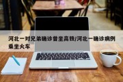 河北一对兄弟确诊曾坐高铁/河北一确诊病例乘坐火车