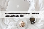 31省区市新增确诊病例6例(31省区市新增确诊病例11例 新闻)