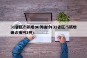 31省区市新增86例确诊(31省区市新增确诊病例3例)