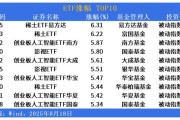 ETF市场日报 稀土、人工智能相关ETF领涨！黄金、跨境ETF回调居前