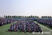 消防安全“进军训”！胶州消防进高校让新生更懂消防安全